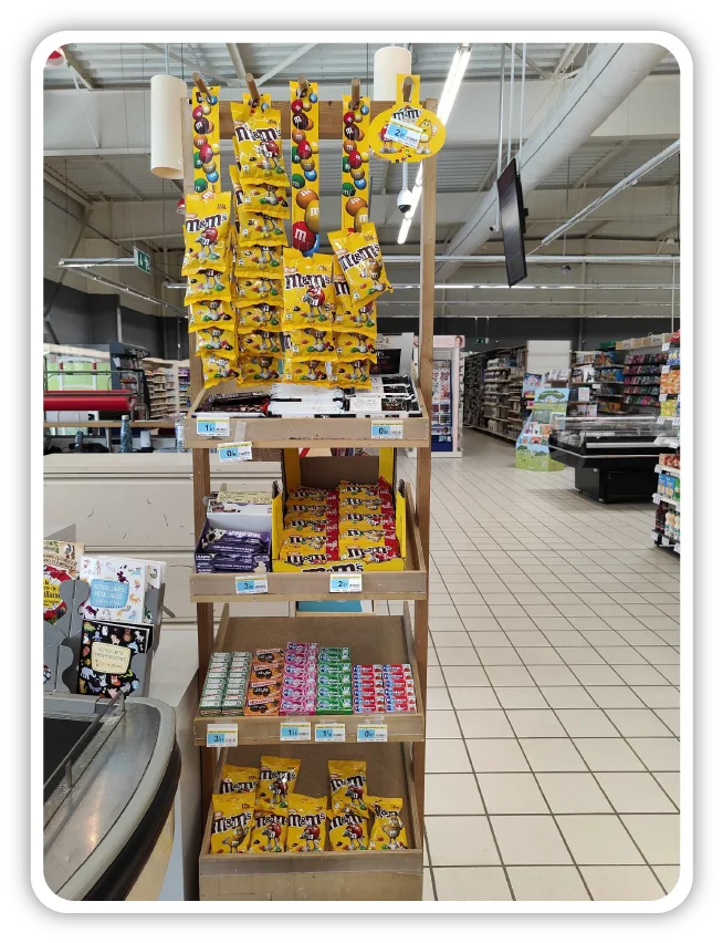 Example of a counter display unit (CDU)